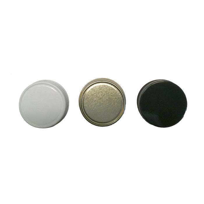 58mm Metal Lids for Glass Jars (Queenline 16oz)