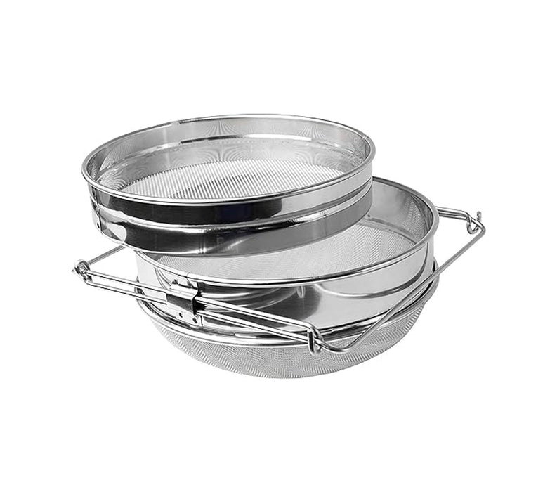 Stainless Double Sieve Honey Strainer