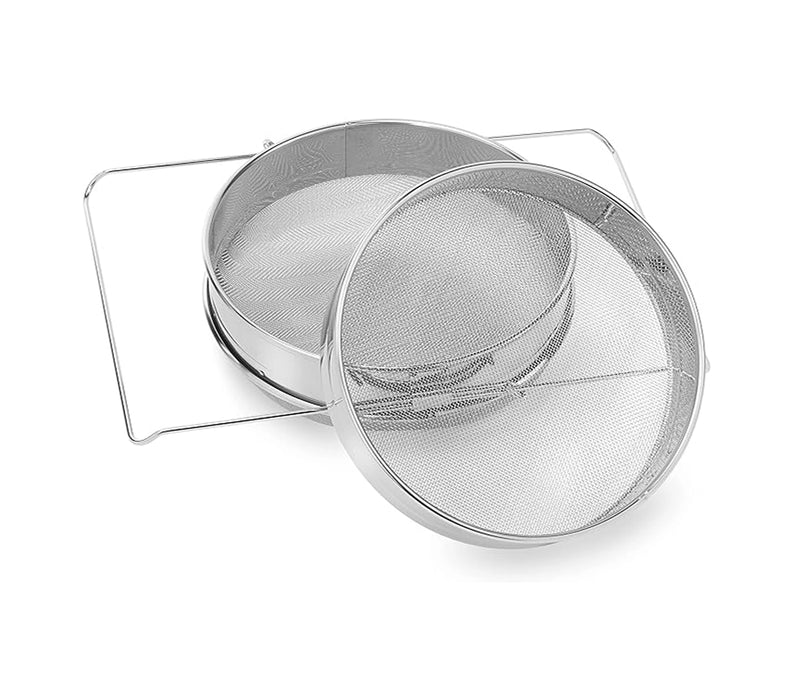 Stainless Double Sieve Honey Strainer