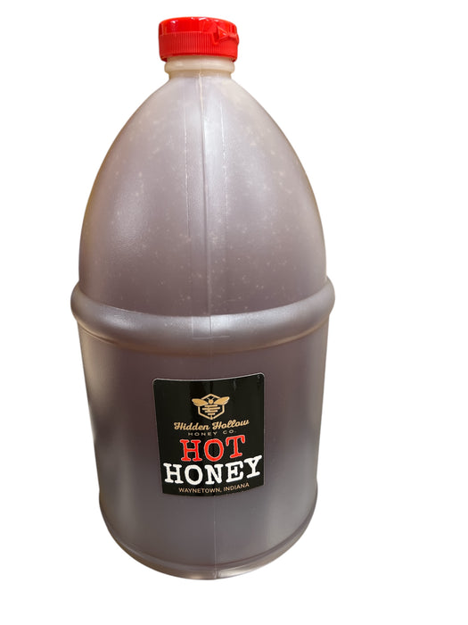 1 gallon (12 lbs) hot honey
