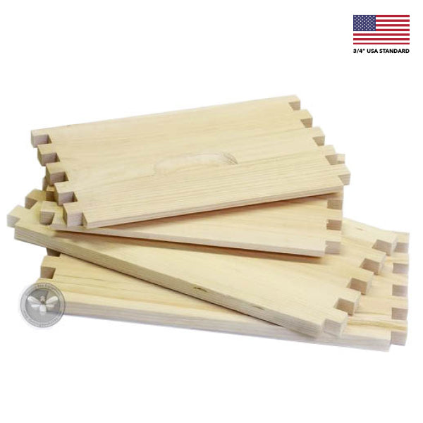 Dancing Bee Equipment | Unassembled Deep Box 3/4" | Budget Grade