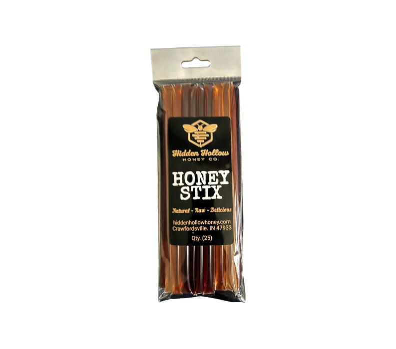 25 pack honey stix assorted flavor