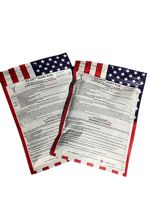 Approved Oxalic Acid for treating Varroa Mites in honeybee hives