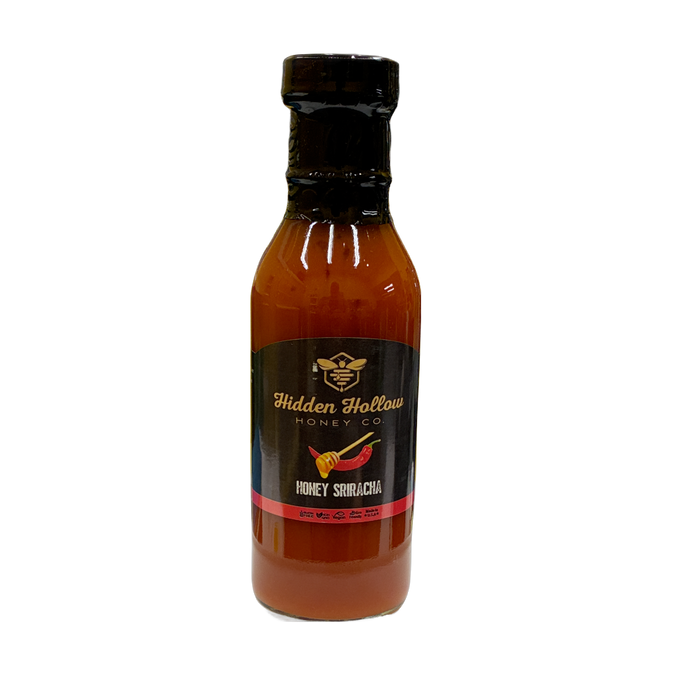 Honey Sriracha Sauce 14oz | Hidden Hollow Honey
