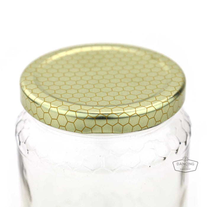 Glass Honeycomb Jar | 180ml | 9 oz (price per case)