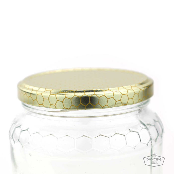Glass Honeycomb Jar | 180ml | 9 oz (price per case)