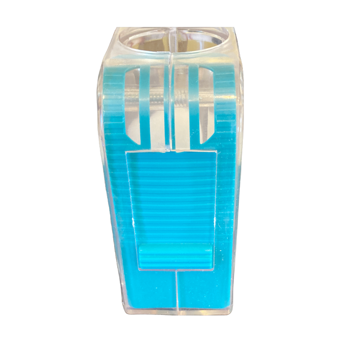 One Handed Queen Cage - Blue