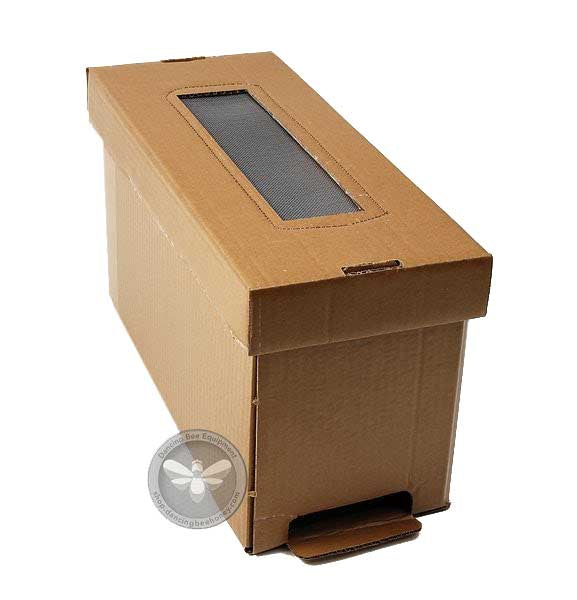 4- Frame Cardboard Nuc Box | Vented Pack of 25