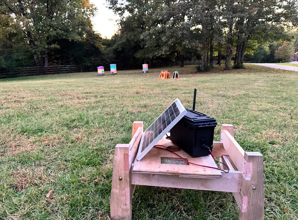 The Bee Army Control Unit with Solar Power and Battery - Wifi Only