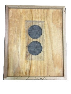 Double Screen Bottom Board - 10-frame