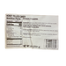 Honey candy nutrition label